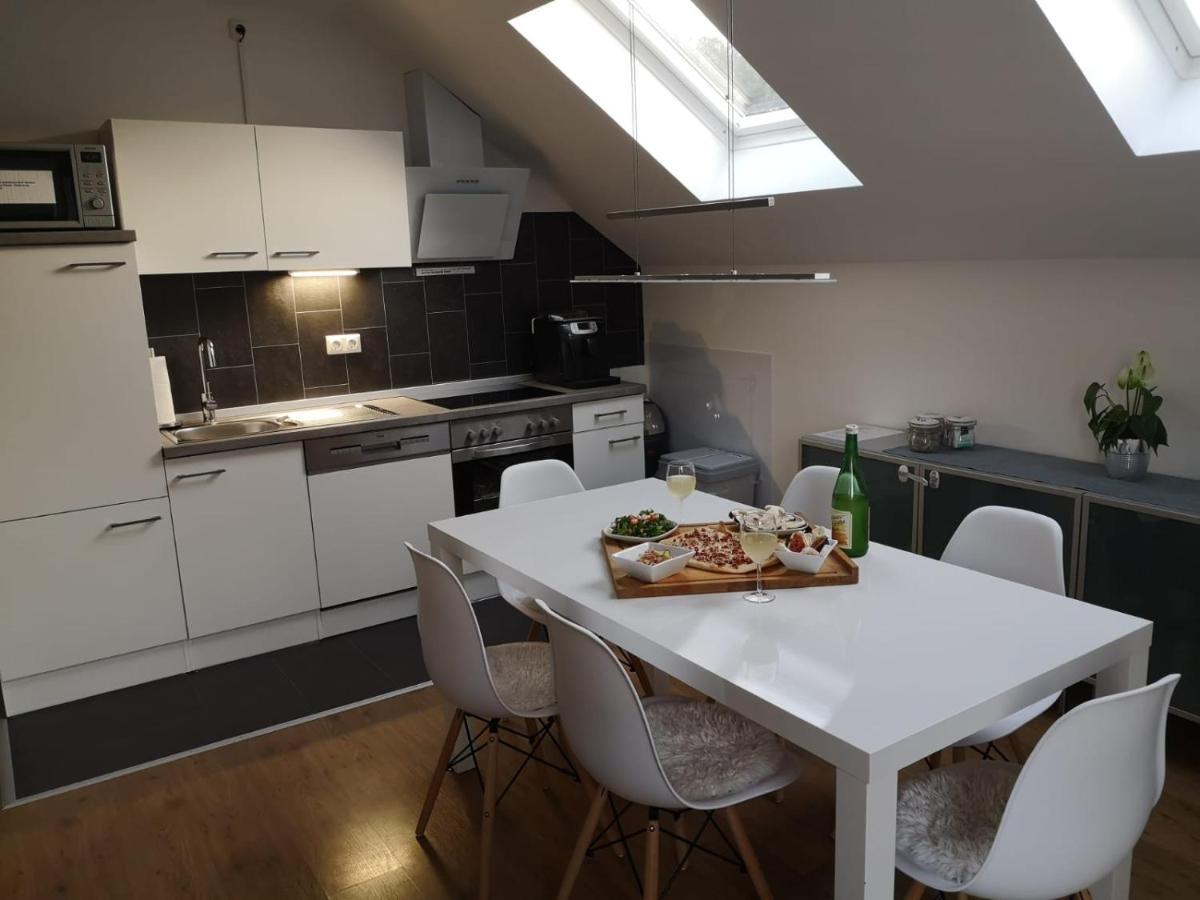 Haus Am Hang; Ferienwohnung Fernblick Stolberg  Dış mekan fotoğraf