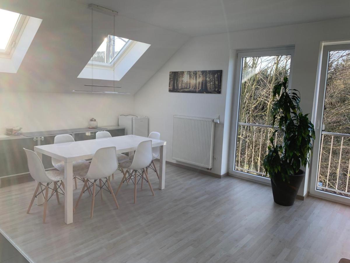 Haus Am Hang; Ferienwohnung Fernblick Stolberg  Dış mekan fotoğraf