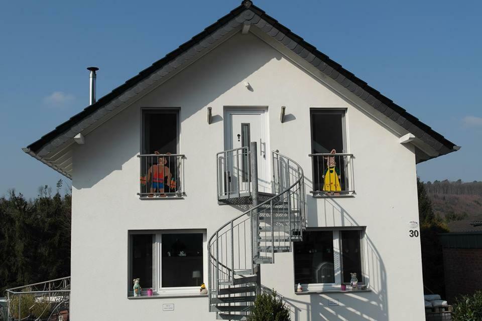 Haus Am Hang; Ferienwohnung Fernblick Stolberg  Dış mekan fotoğraf