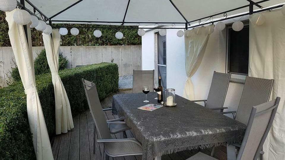 Haus Am Hang; Ferienwohnung Fernblick Stolberg  Dış mekan fotoğraf